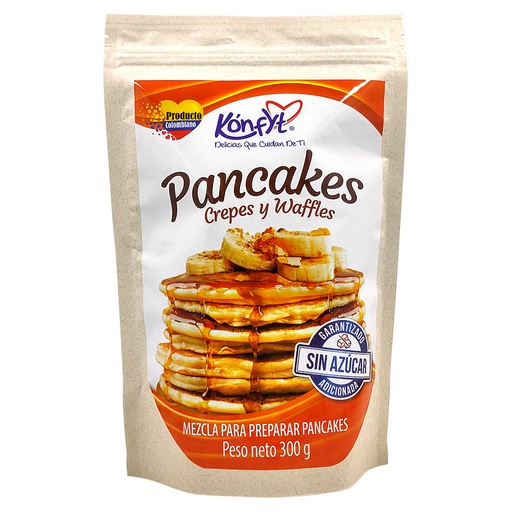 [050912] Mezcla Pancakes Sin Azúcar Kónfyt 300Gr