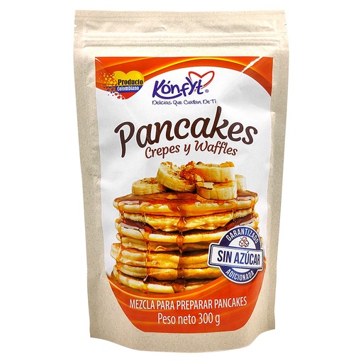 [050912] Mezcla Pancakes Sin Azúcar Konfyt 300Gr