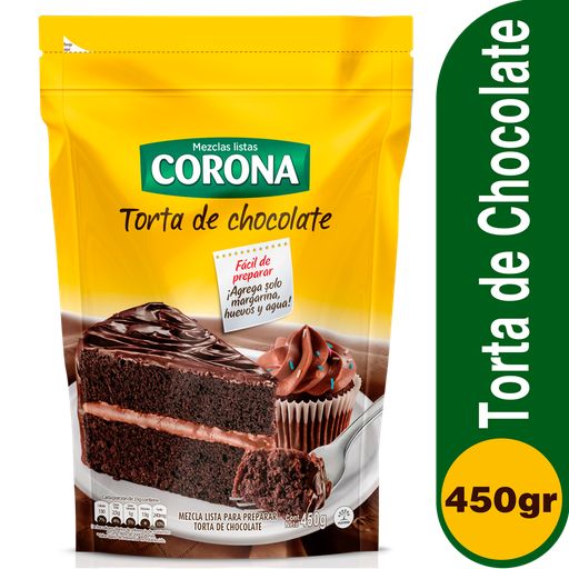 [049371] Mezcla Torta Chocolate Corona Bolsa 450Gr