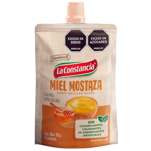[001308] Miel Mostaza La Constancia 100Gr