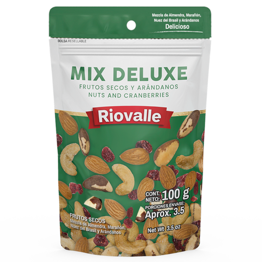 [045684] Mix Deluxe Riovalle Frutos Secos 100Gr