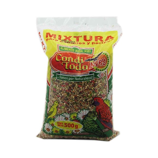[050727] Mixtura Canarios Pericos Conditodo 500Gr