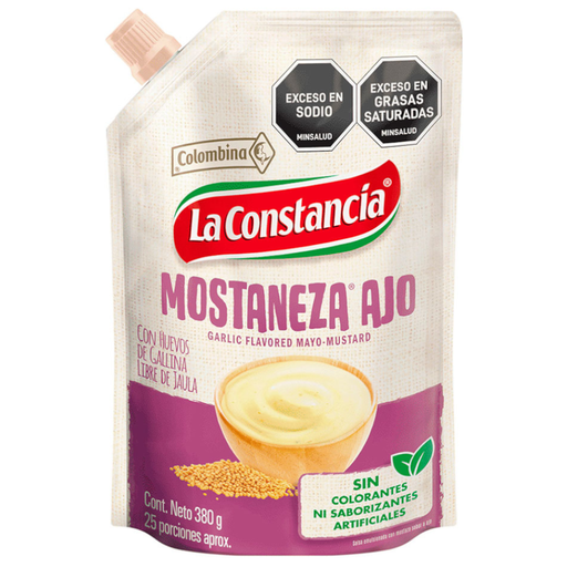 [013182] Mostaneza Ajo La Constancia 380Gr