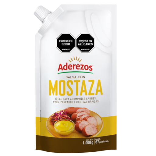 [005492] Mostaza Aderezos Bolsa 1000Gr