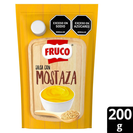 [006000] Mostaza Fruco Doypack 200Gr