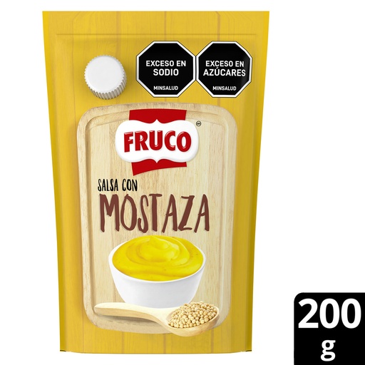 [006000] Mostaza Fruco Doypack 200Gr