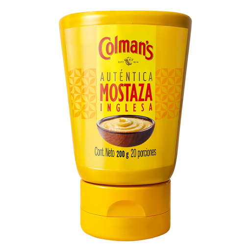 [003495] Mostaza Inglesa Colman's Tarro 200Gr