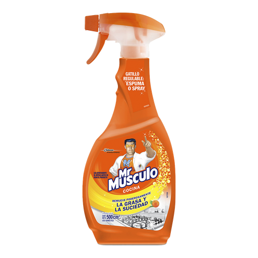 [007860] Mr Musculo Antigrasa Cocina Naranja Ptla 500Cc