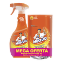 Mr Musculo Naranja Pistola 500Ml + Mr Musculo Repuesto 500Ml Mega Oferta