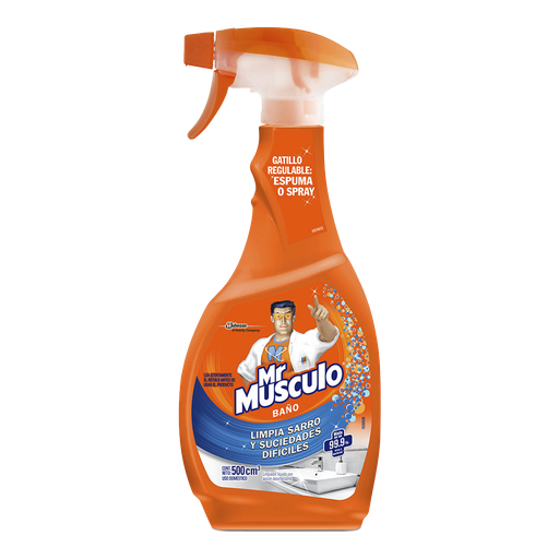 [012318] Mr Músculo Antibacterial Baño Pistola 500Cc