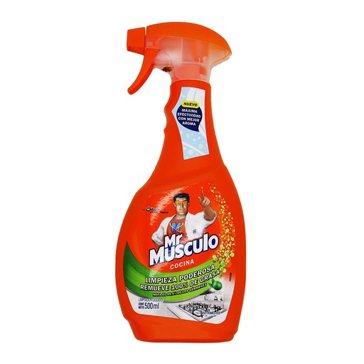 [001660] Mr Músculo Antigrasa Cocina Limón Pistola 500Cc