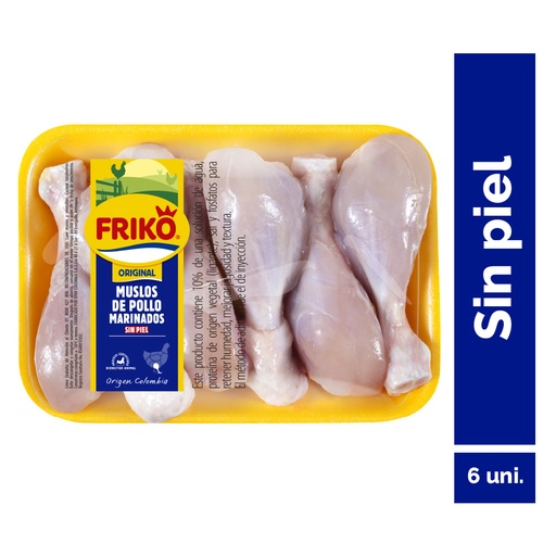 [002351] Muslos Sin Piel Friko (1 Bandeja - 980Gr Aprox)