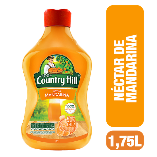 [044142] Nectar Country Hill Mandarina 1750Ml