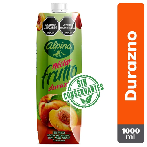 [008964] Nectar Durazno Frutto Tetrapak 1000Ml