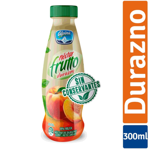 [045719] Nectar Frutto Durazno Pet 300Ml