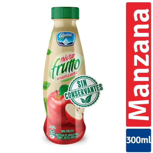 [045717] Nectar Frutto Manzana Pet 300Ml