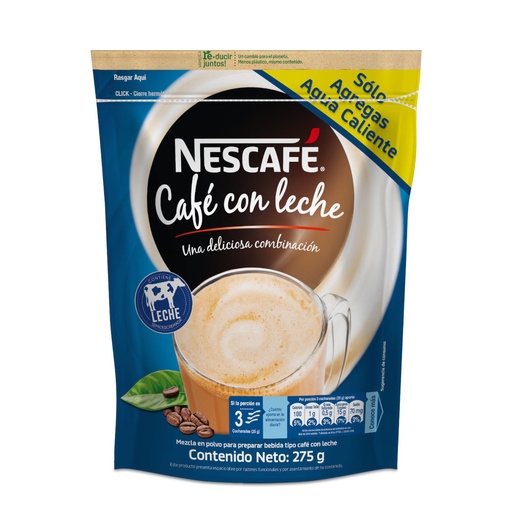 [052749] Nescafé Café Con Leche Doypak 275Gr