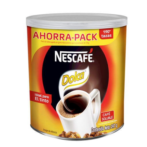 [053098] Nescafé Dolca Lata 247Gr