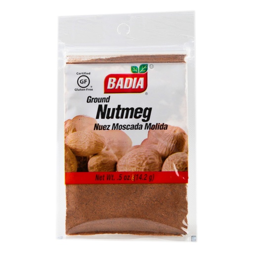 [050292] Nuez Moscada Badia Molida Bolsa 14.2Gr
