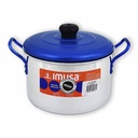 Olla Tapa Azul Imusa 18Cm