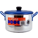 Olla Tapa Azul Imusa 20Cm