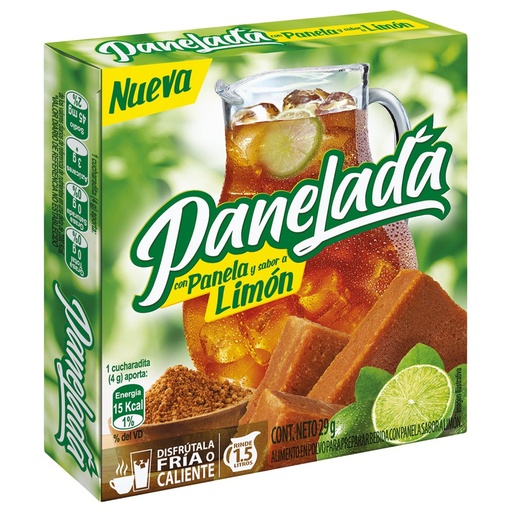 [052449] Panelada En Polvo Panela Y limón 29Gr