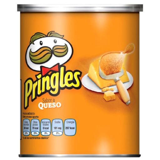 [015297] Papas Pringles Queso 40Gr