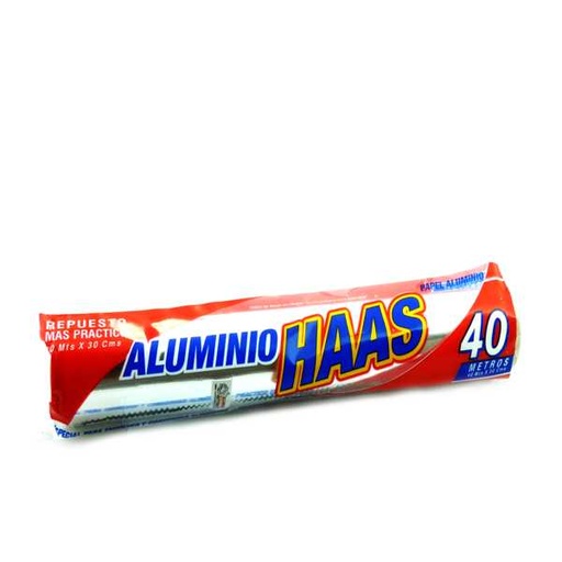 [002208] Papel Aluminio Haas 40M