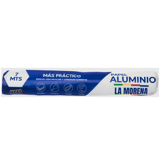 [002202] Papel Aluminio La Morena 7M