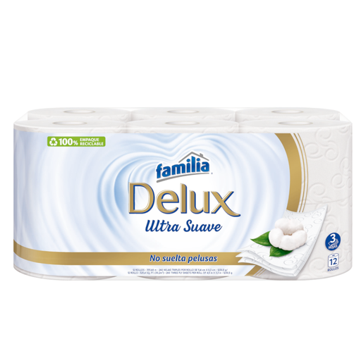 [019061] Papel Higiénico Familia Delux 12 Rollos