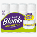 Papel Higiénico Super Blanko Abullonado Grande 16 Unidades