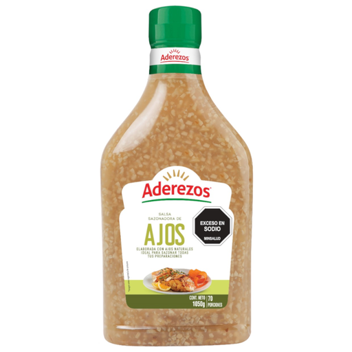 [046681] Salsa Sazonadora De Ajo Aderezos 1050Gr