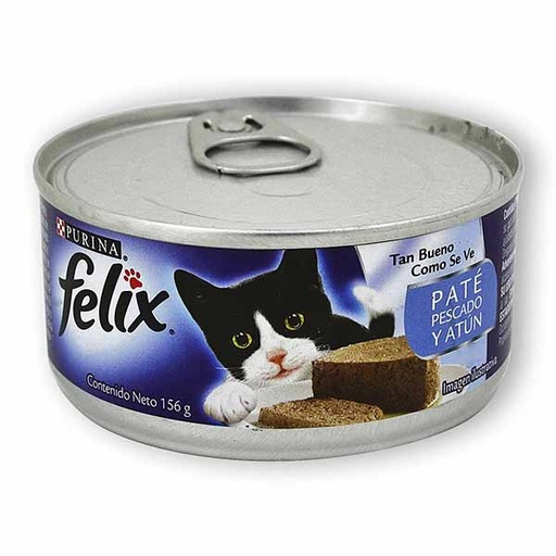 [014389] Pate Felix Pescado Atún 156Gr