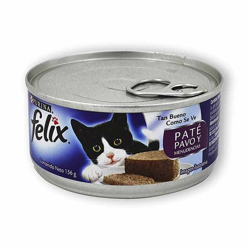 [014391] Pate Pavo Menudencias Felix Lata 156Gr