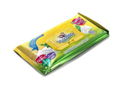 [045060] Pañitos Humedos Freskitos 24 Unidades