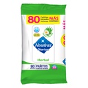 Pañitos Intimos Nosotras 80 Unidades