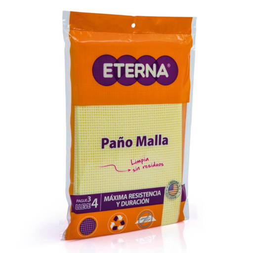 [016328] Paño Malla Eterna Pague 3 Lleve 4 Unidades