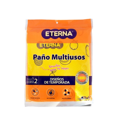 [007861] Paño Multiusos Eterna Pague 1 Lleve 2