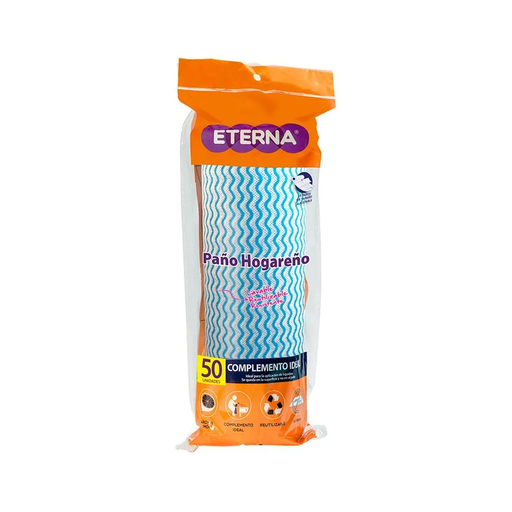 [005401] Pañogar Eterna Rollo 50 Unidades