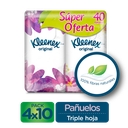Pañuelo Facial Kleenex 4 Paquetes De 10 Unidades