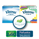 Pañuelo Facial Kleenex Seda 2 Cajas Precio Especial