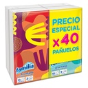 Pañuelos Faciales Familia Sin Aroma Triple Hoja 40 Unidades Precio Especial