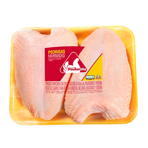 [001771] Pechugas Paulandia Bandeja 2 Unidades (1 Bandeja - 2200Gr Aprox)