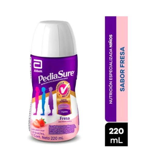 [053343] Pediasure Liquido Fresa 220Ml