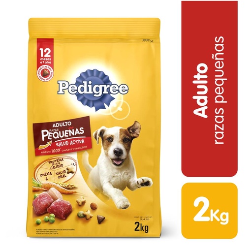 [002143] Pedigree Adulto Razas Pequeñas 2000Gr