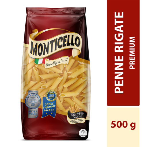 [001158] Penne Rigate Monticello 500Gr