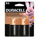 Pila Duracell D 2 Unidades