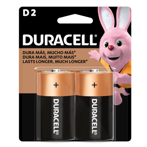 [003635] Pila Duracell D 2 Unidades