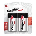 Pilas Energizer Max D2 2 Unidades