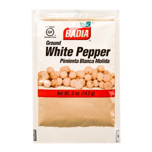 [050296] Pimienta Blanca Badia Molida 14Gr